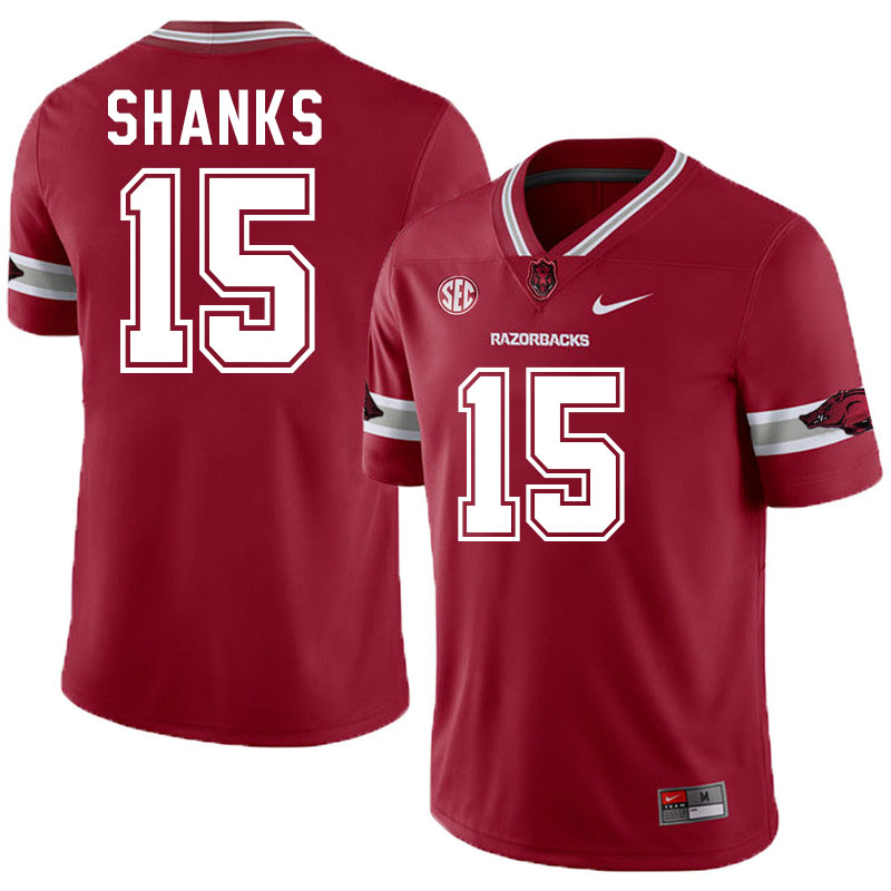 #15 Kam Shanks Arkansas Jersey,Arkansas Razorbacks College Football Jerseys Stitched-Alternate  #15 Kam Shanks Arkansas Jersey,Arkansas Razorbacks College Football Jerseys Stitched-Alternate